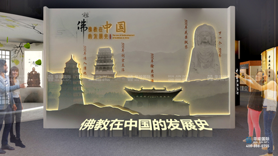 類型：文化博物展館設計 數字技術：紗幕投影、弧幕影院、幻影成像等